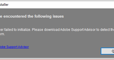 adobe cc mac an error occurred while running the installationch eck tool for